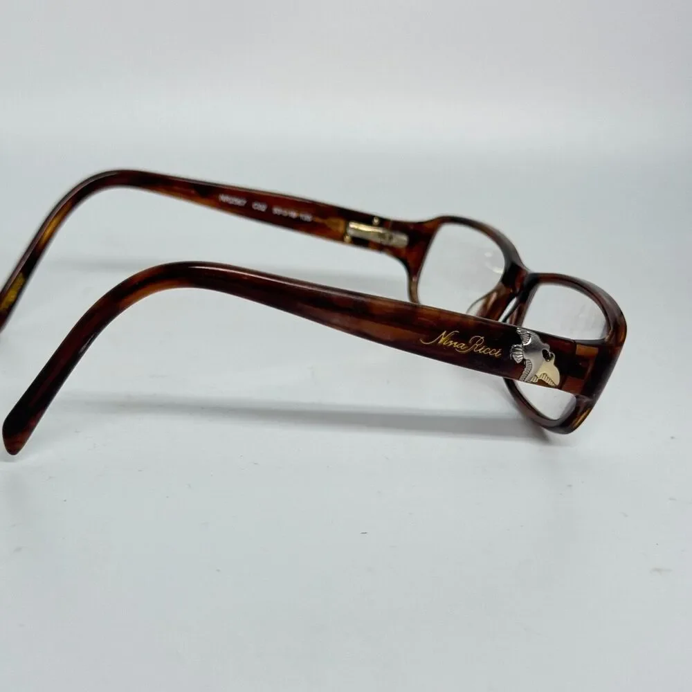 Nina Ricci Eyeglasses France Frame NR2567-C02 Brown 53-16-135 H15748‎